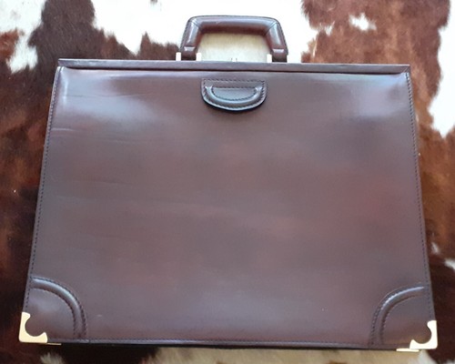 Vintage italian maroon leather - vintage,