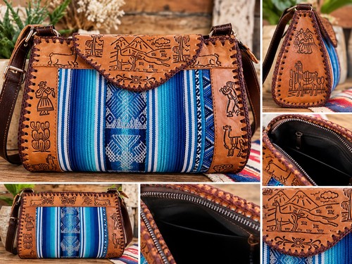 Borsa tracolla vintage - vintage, pelle