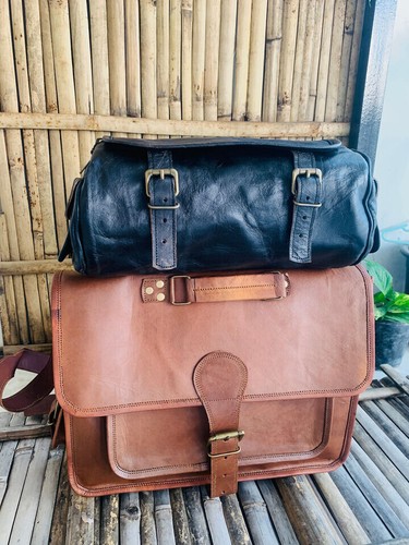 Borsa vintage pelle uomo - in,