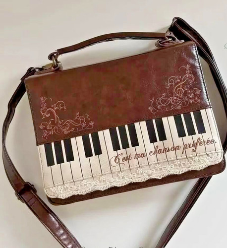 Borsa tracolla pianoforte - a,