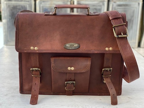 7cm vintage buffalo borsa - 45.7cm,